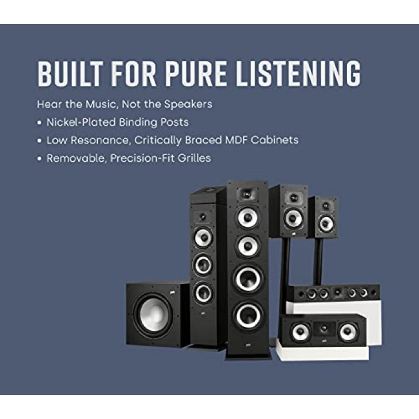 Polk Audio Monitor XT70 - Altavoz de pie (tamaño Grande)
