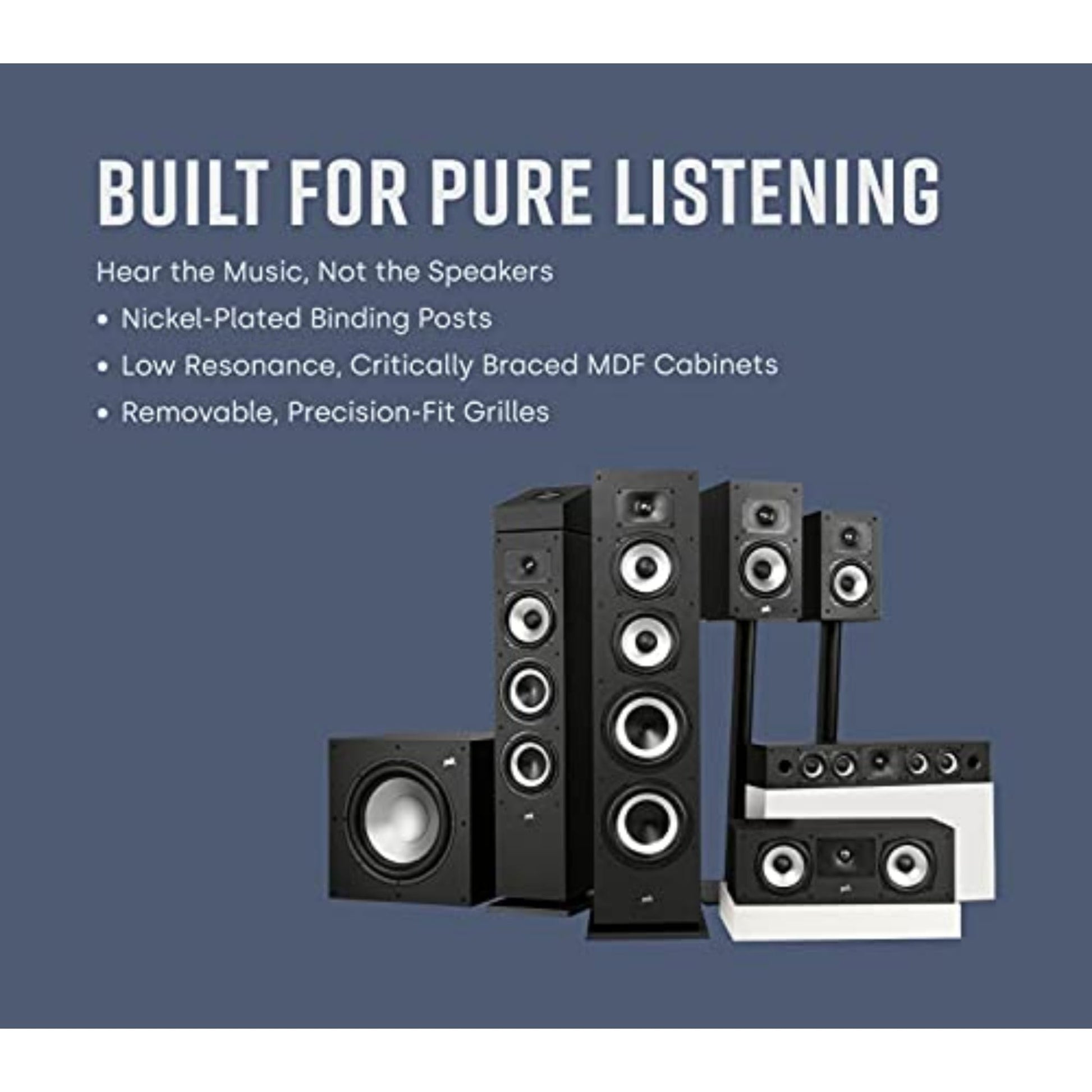 Polk Audio Monitor XT70 - Altavoz de pie (tamaño Grande)