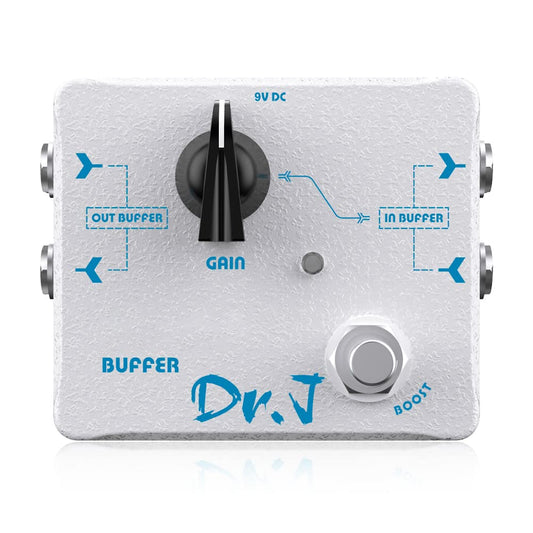 Pedal Efecto JOYO Doble Búfer y Refuerzo Gama Alta Dr.J Series para Guitarra Eléctrica