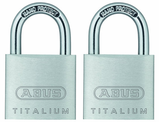 Candados ABUS Titalium Aluminio Llave Igual