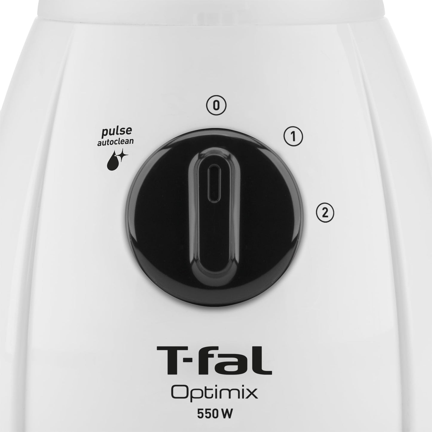 Licuadora T-fal Optimix 2 Velocidades, Blanca,Vaso Plastico 2L, 4 Cuchillas Zelkrom, LN2771MX