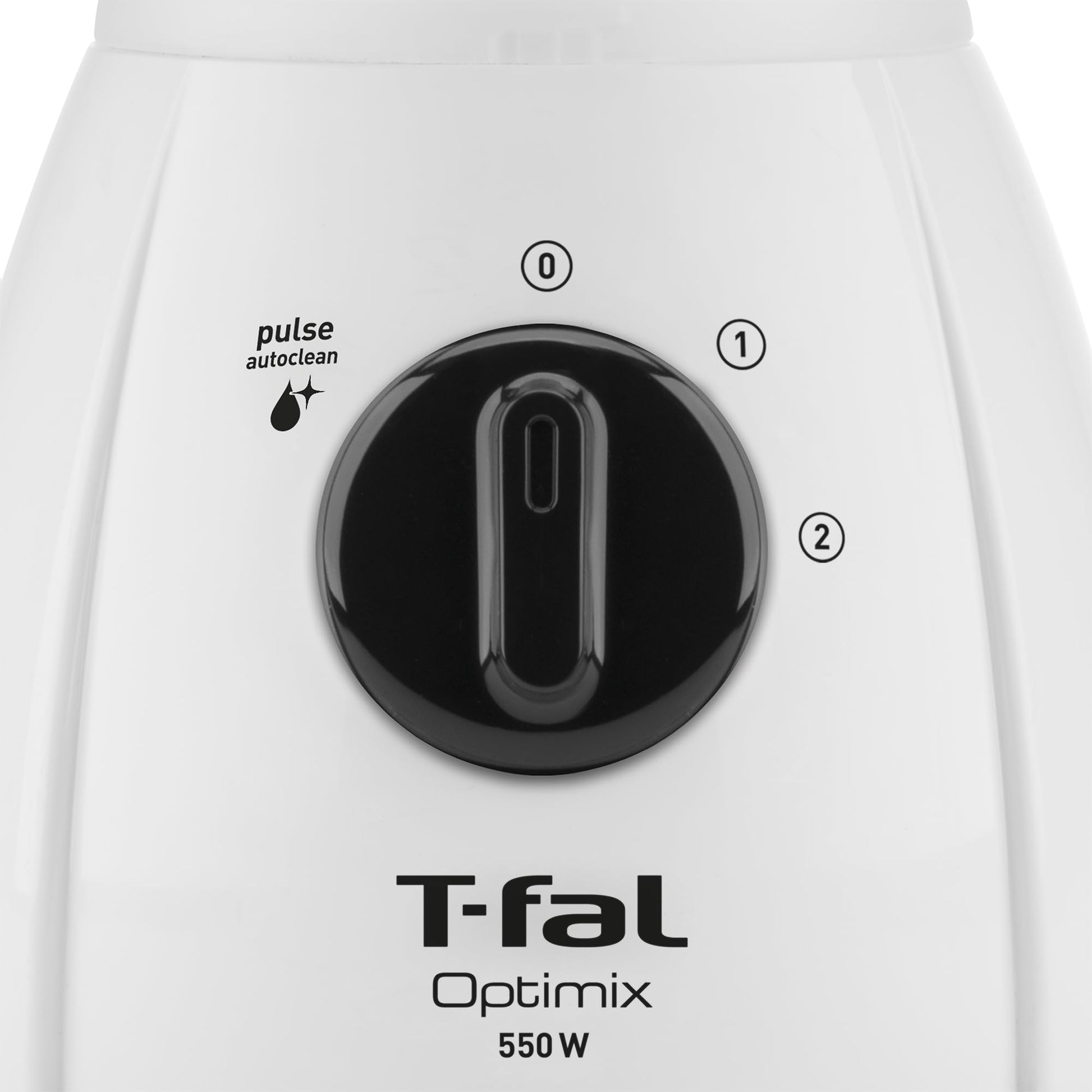 Licuadora T-fal Optimix 2 Velocidades, Blanca,Vaso Plastico 2L, 4 Cuchillas Zelkrom, LN2771MX