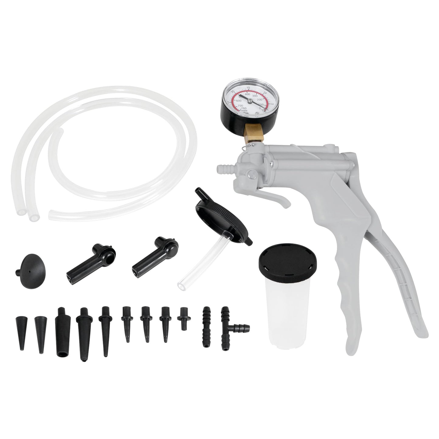 Performance Tool W80629 - Rotor de Freno de 1/2 Pulgadas, Piedra de Bola Flexible de Grano 120, Hand Vacuum Pump Brake Bleeder