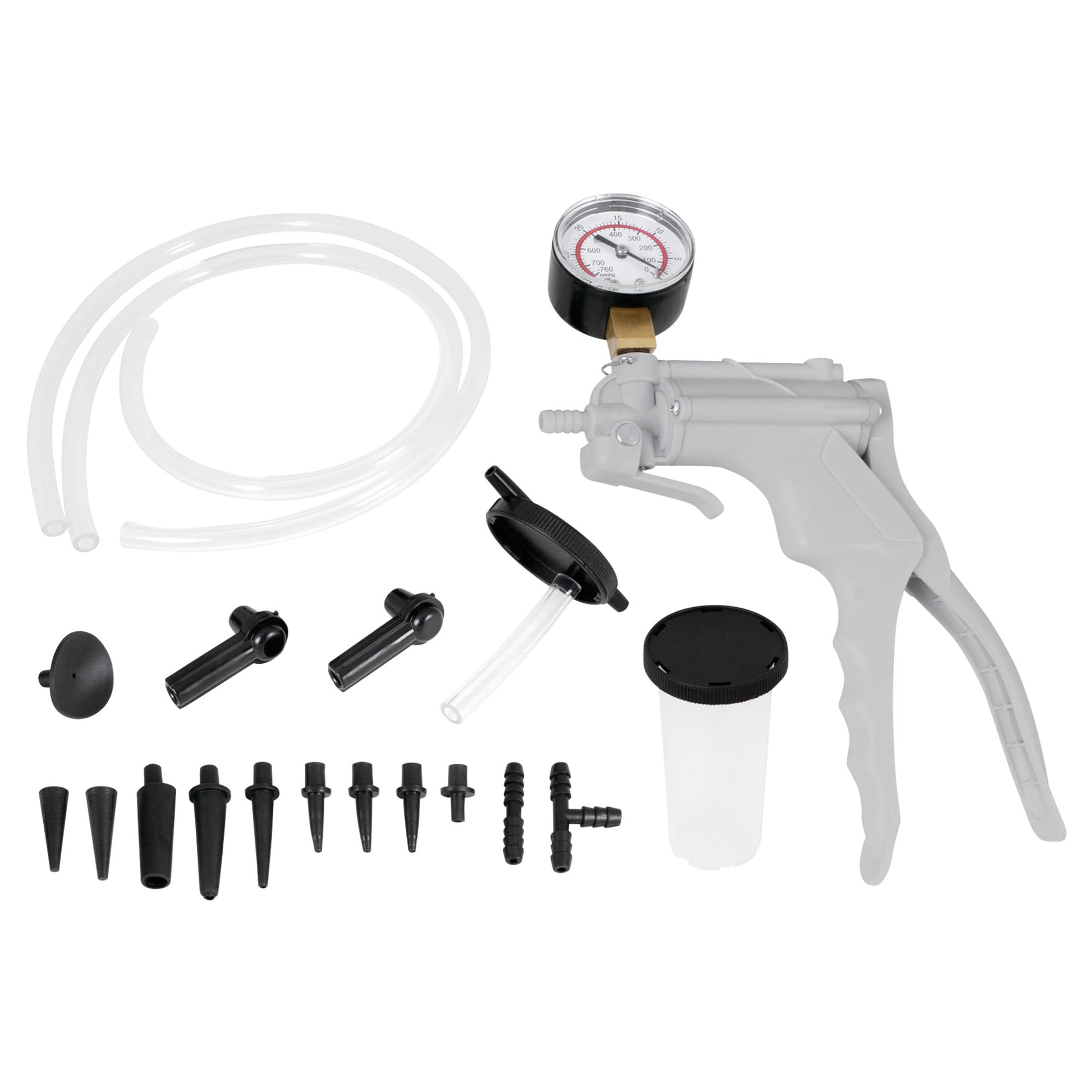Performance Tool W80629 - Rotor de Freno de 1/2 Pulgadas, Piedra de Bola Flexible de Grano 120, Hand Vacuum Pump Brake Bleeder