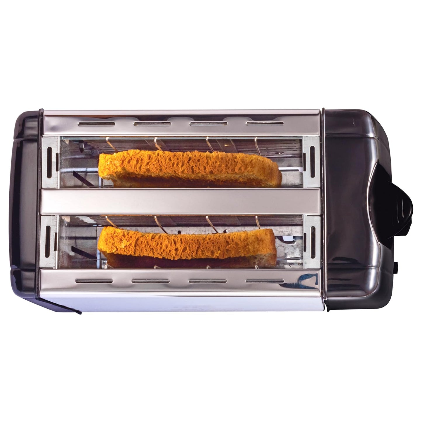 Tostador de pan 2 Rebanadas 6 niveles de tostado extremos de tacto frío Acero Inoxidable Tostadora Timco TOST288