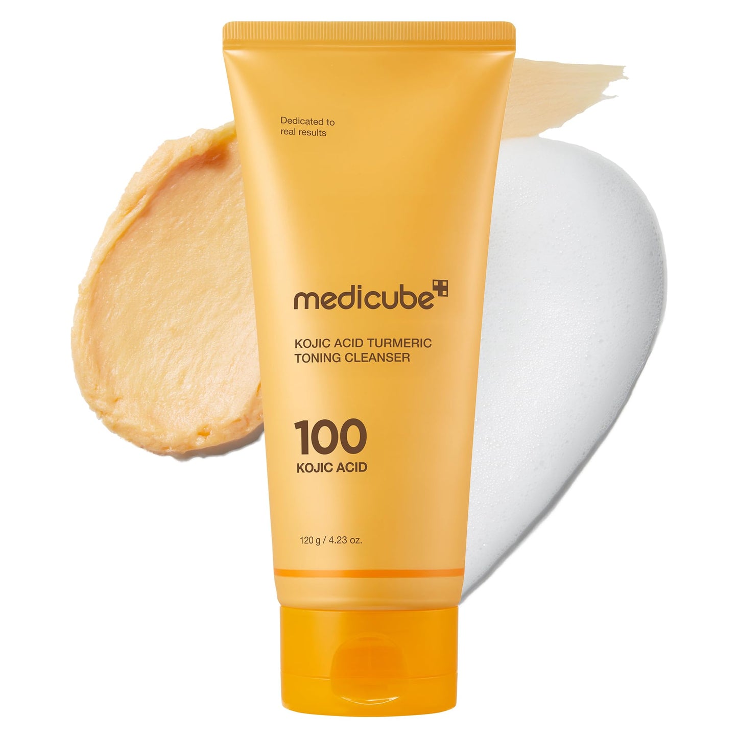 Limpiador de cúrcuma | Limpiador facial diario para equilibrar el tono y la textura desiguales | Niacinamida para piel de vidrio transparente | Cuidado de la piel coreano | 4.23 oz