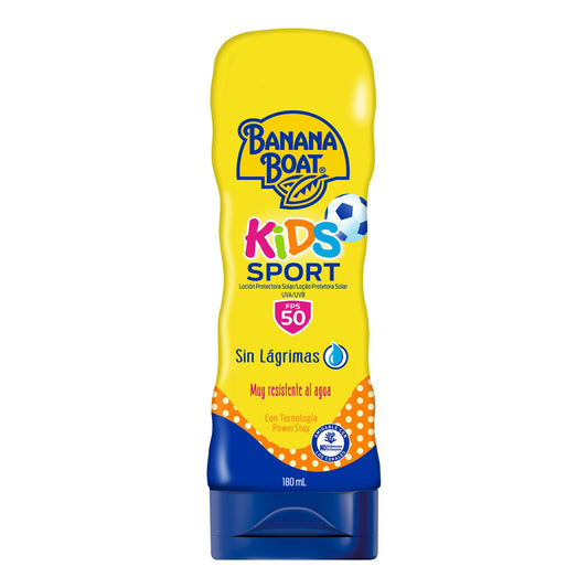 Loción Protector Solar Banana Boat Kids Sport 50+ FPS 180ml