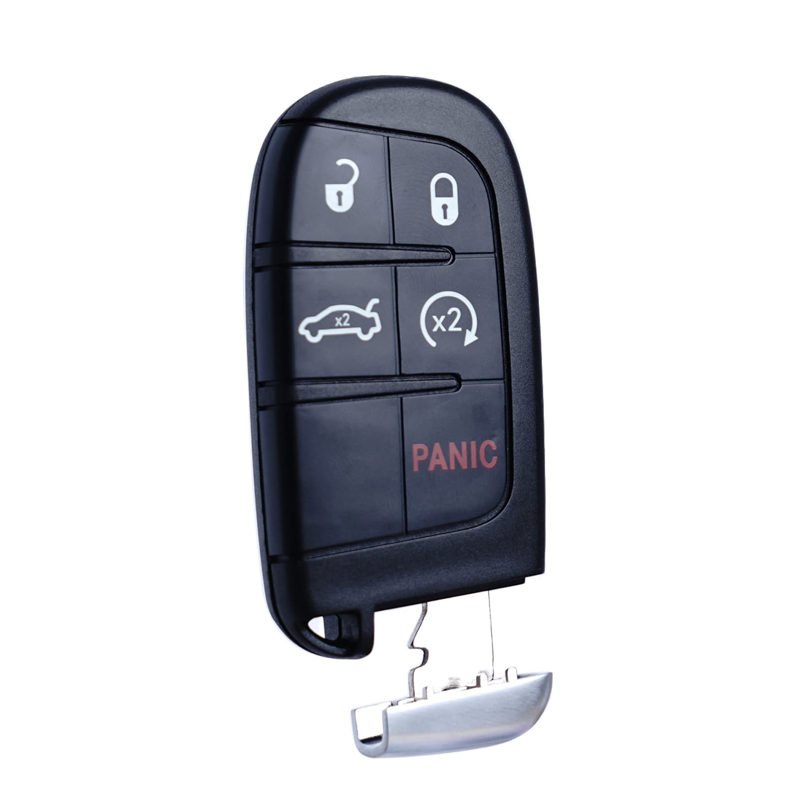 MechanMagic - Llavero de repuesto compatible con Chrysler 300 Dodge Charger 2011-2018 Challenger 2015-2018 Dart 2014-2016 Smart Key para coche M3N-40821302