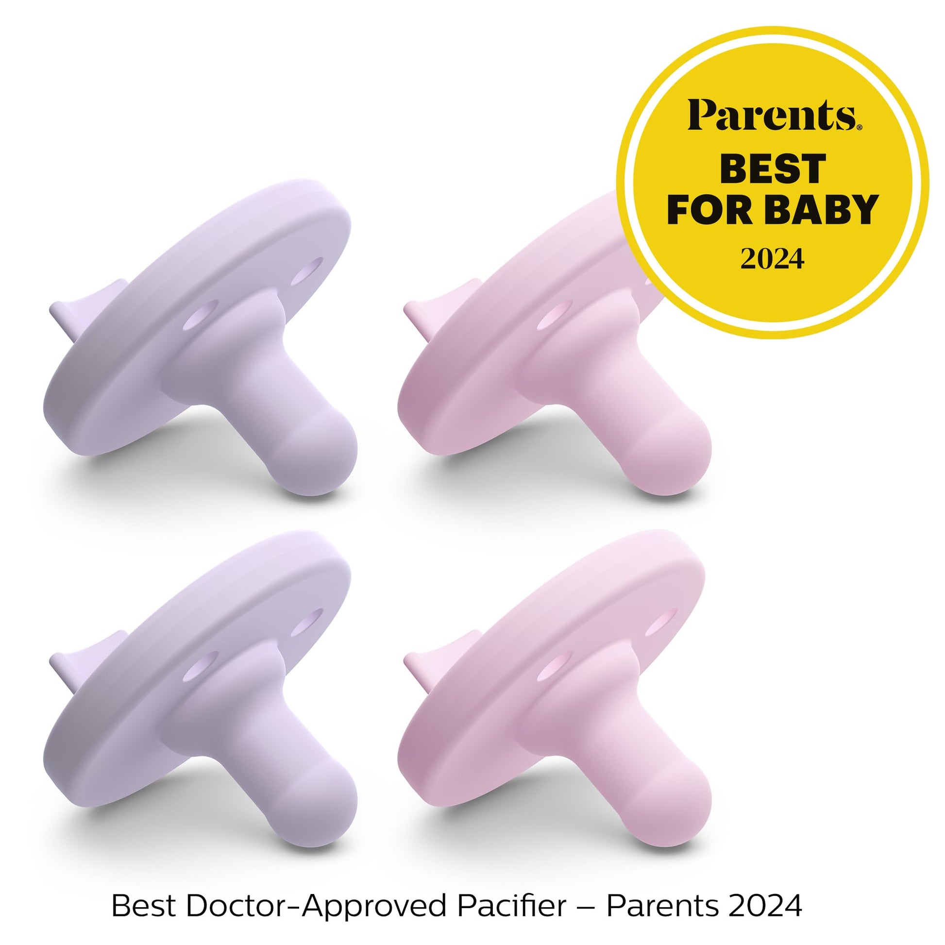 Chupetes Philips Avent lila rosa pastel para Bebés de 3 a 18 Meses
