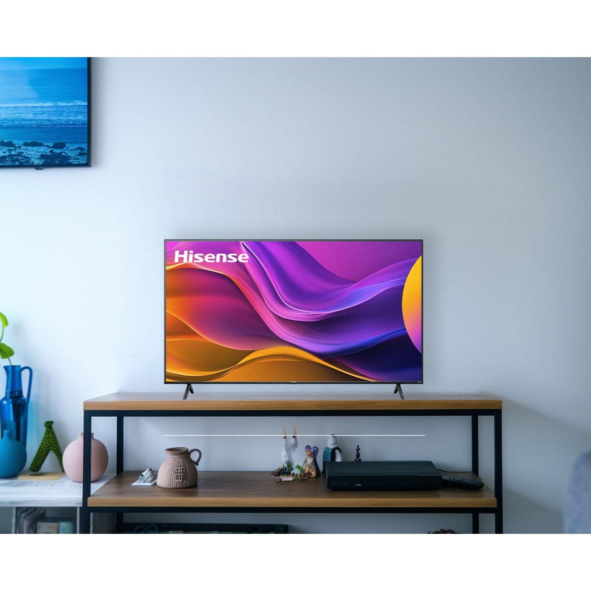Hisense Smart TV de 50" Pulgadas | Clase R6 4K Ultra HD 2160p, Dolby Vision HDR, Motion Rate 120, Sonido DTS Studio, Modo de Juego, Diseño sin Bisel | 2024, 50R6030N (Reacondicionado)