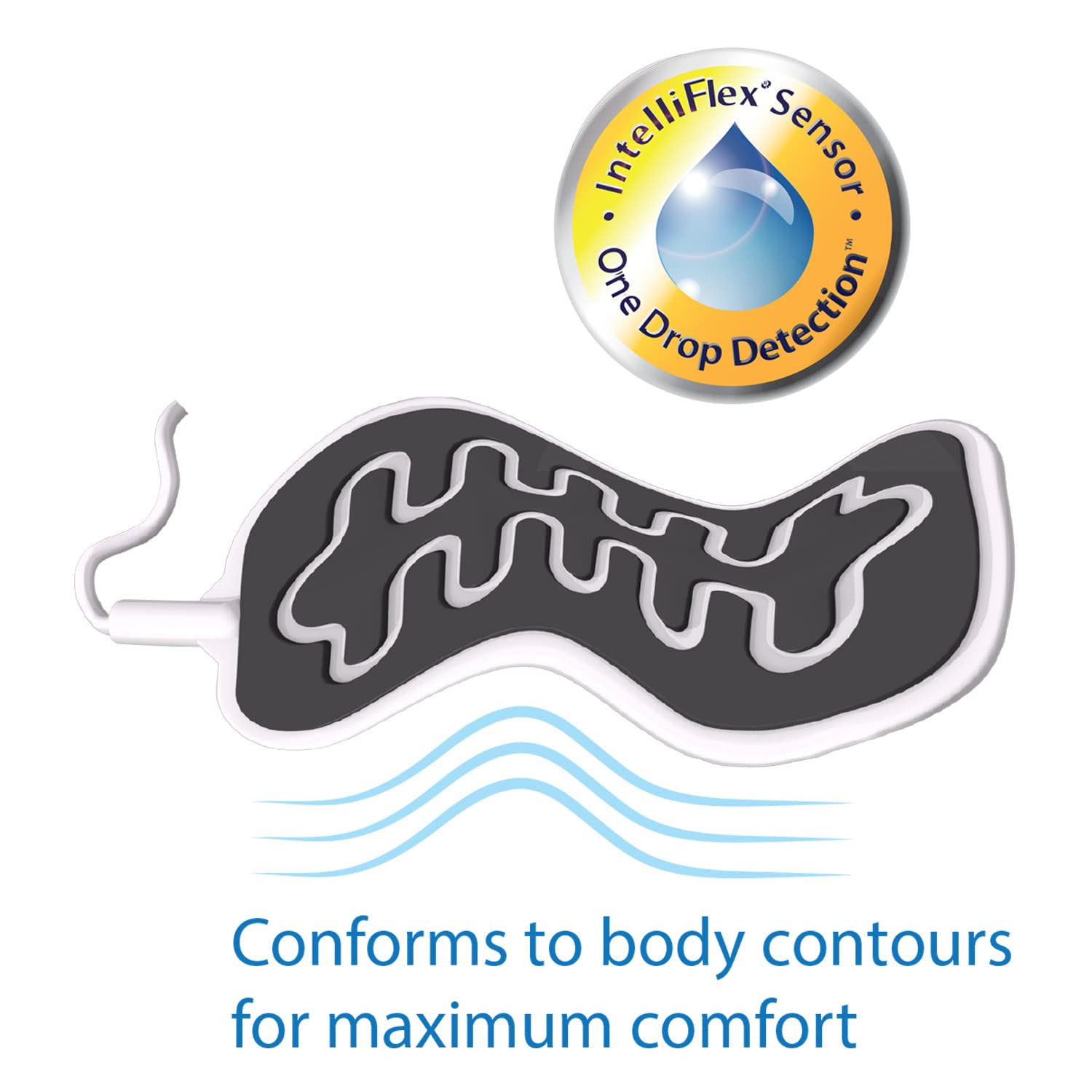 Chummie Premium Bedwetting Alarm for Deep Sleepers – Award Winning, Clinically Proven System with Loud Sounds, Bright Lights and Strong Vibrations, Blue