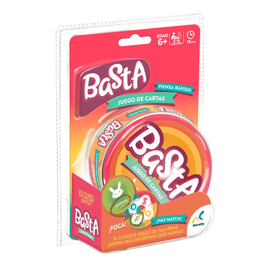 Juego De Mesa Novelty Corp Basta De Viaje Tin Blister