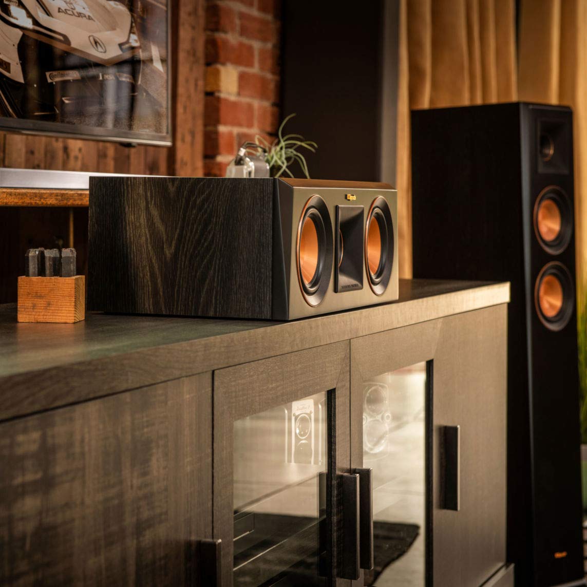 Klipsch RP-500C Altavoz de Canal Central, 2 Vías, Ebony,