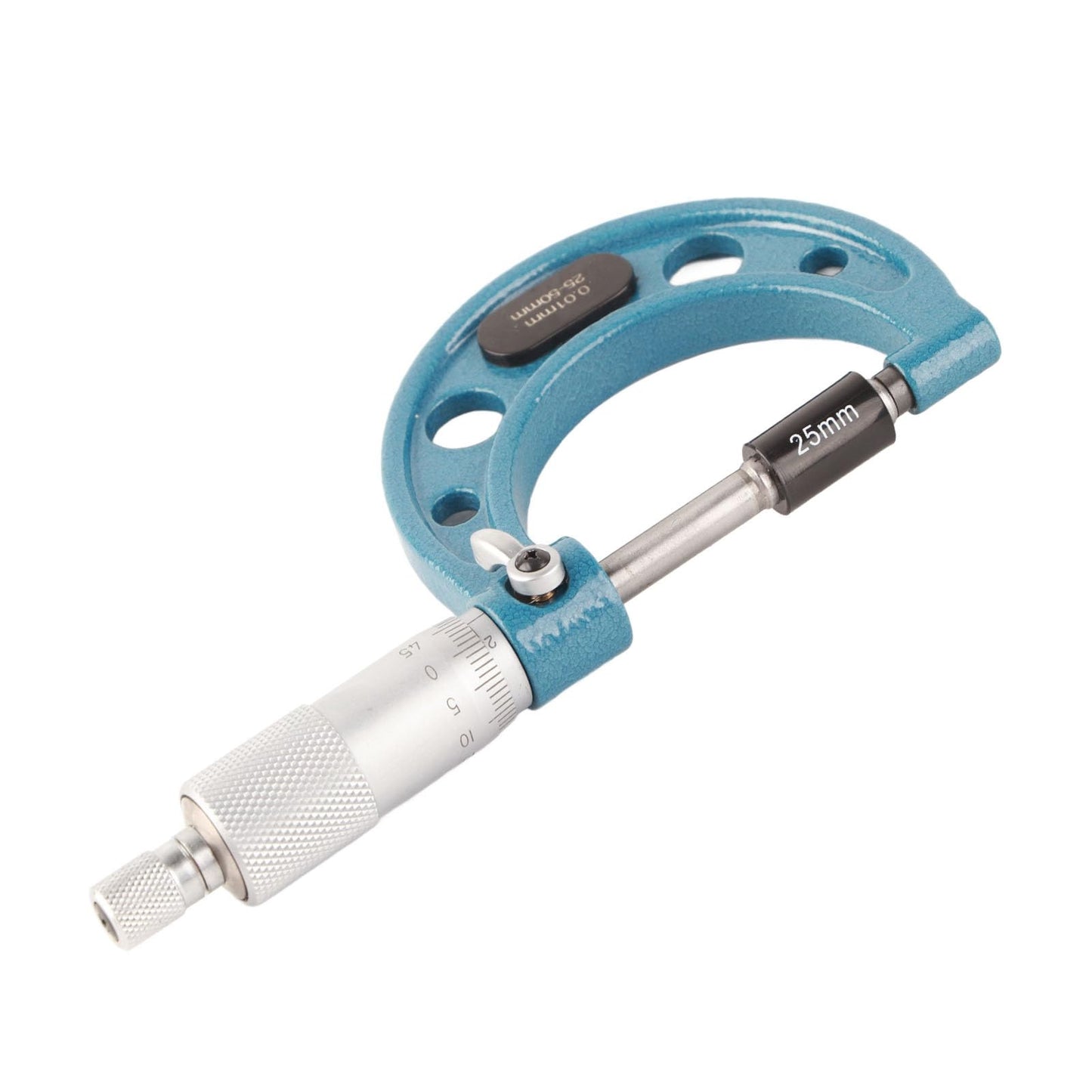 Micrómetro Exterior Precisión 0,01 Mm Acero Inoxidable para Equipos de Maquinaria