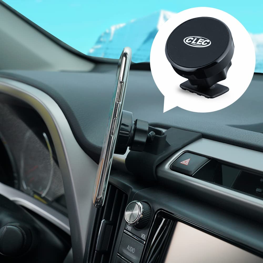 KUCOK Soporte Magnético para Teléfono Toyota RAV4 2013-2018, Ajuste Personalizado, Compatible con Teléfonos de 4 a 7 Pulgadas, Montaje en Ventilación de Aire, Rotación de 360°