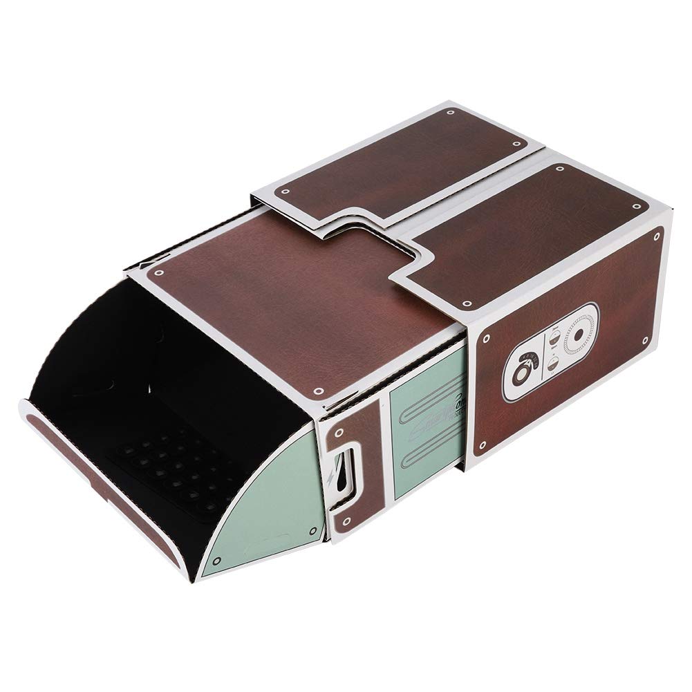Qioni Mini Portátil Videoproyector de Cine en Casa Segunda Generación Proyector de Video para Video/Películas/Juegos/Cine en Casa DIY Inteligente Proyector para Teléfonos Móviles