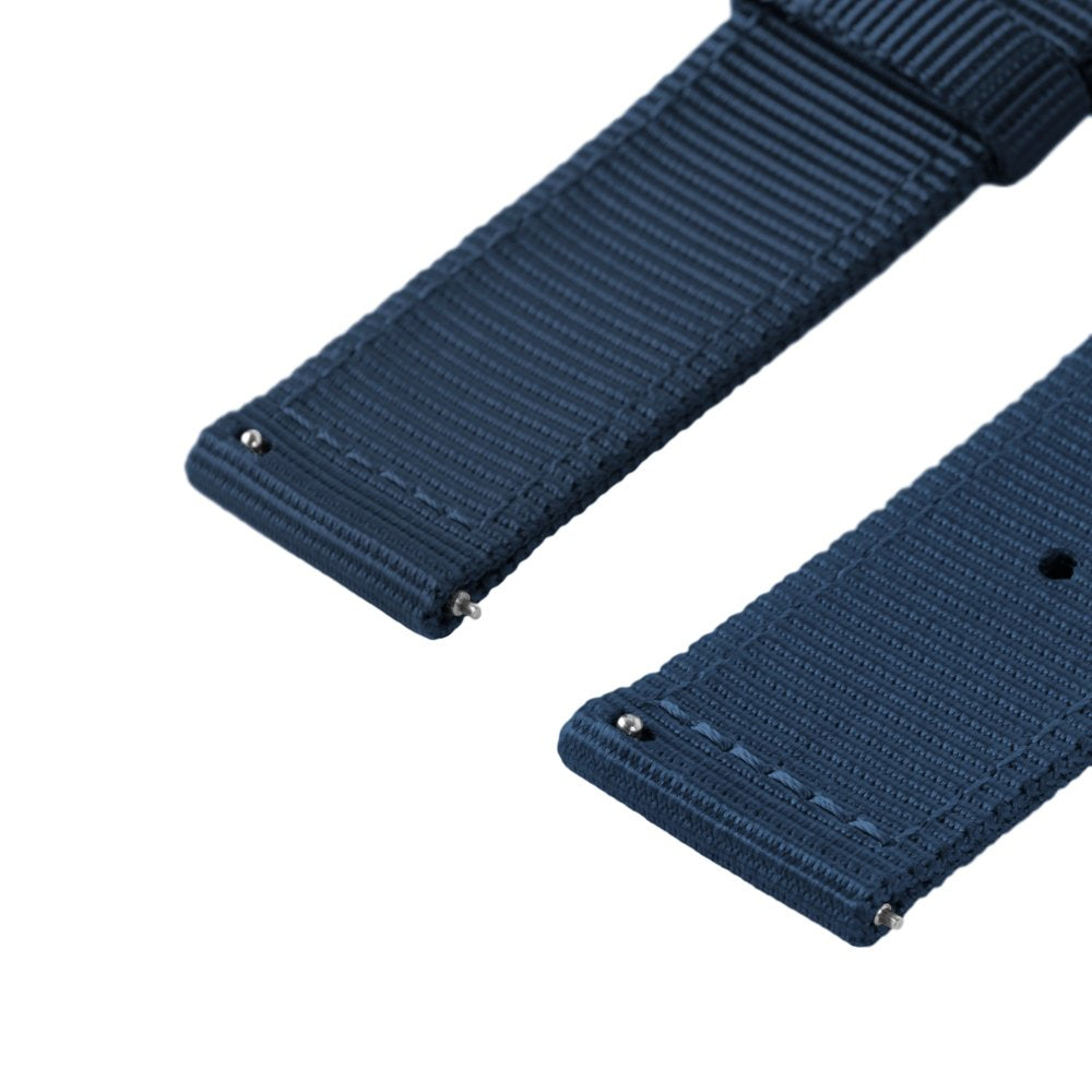 Archer Watch Strap - Correas de Reloj de Nailon Premium de Liberación Rápida (Azul Marino, 22mm)
