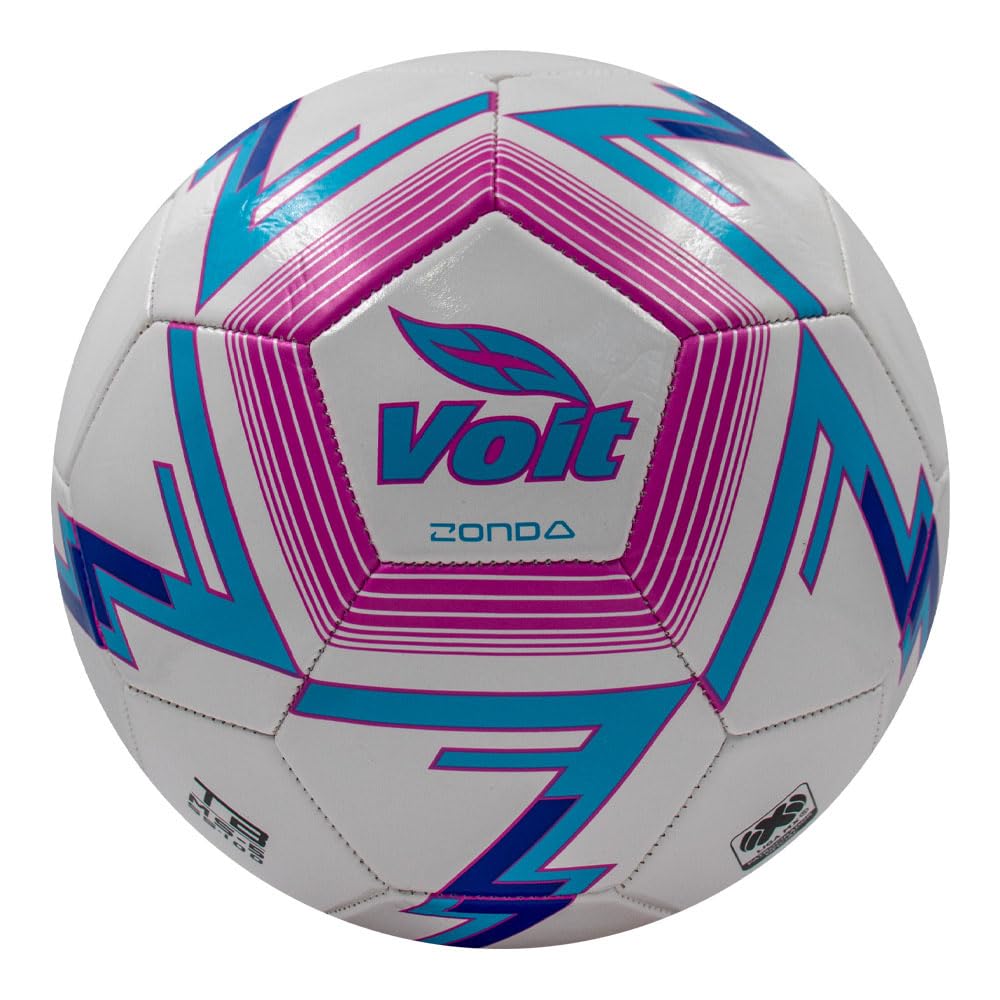 Balón de Fútbol Soccer Voit Zonda S100 Azul Rojo Verde
