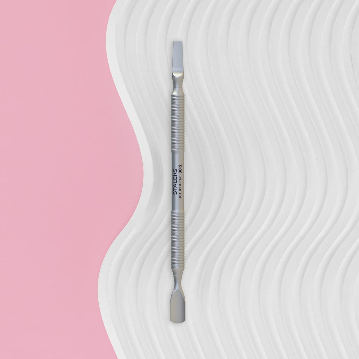 STALEKS PRO Empujador de cutículas Classic 30 Type 2, herramienta de manicura PBC-30/2