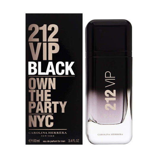 Carolina Herrera - 212 VIP Black Men de 3,4 onzas/100 ml, lanzado en 2017