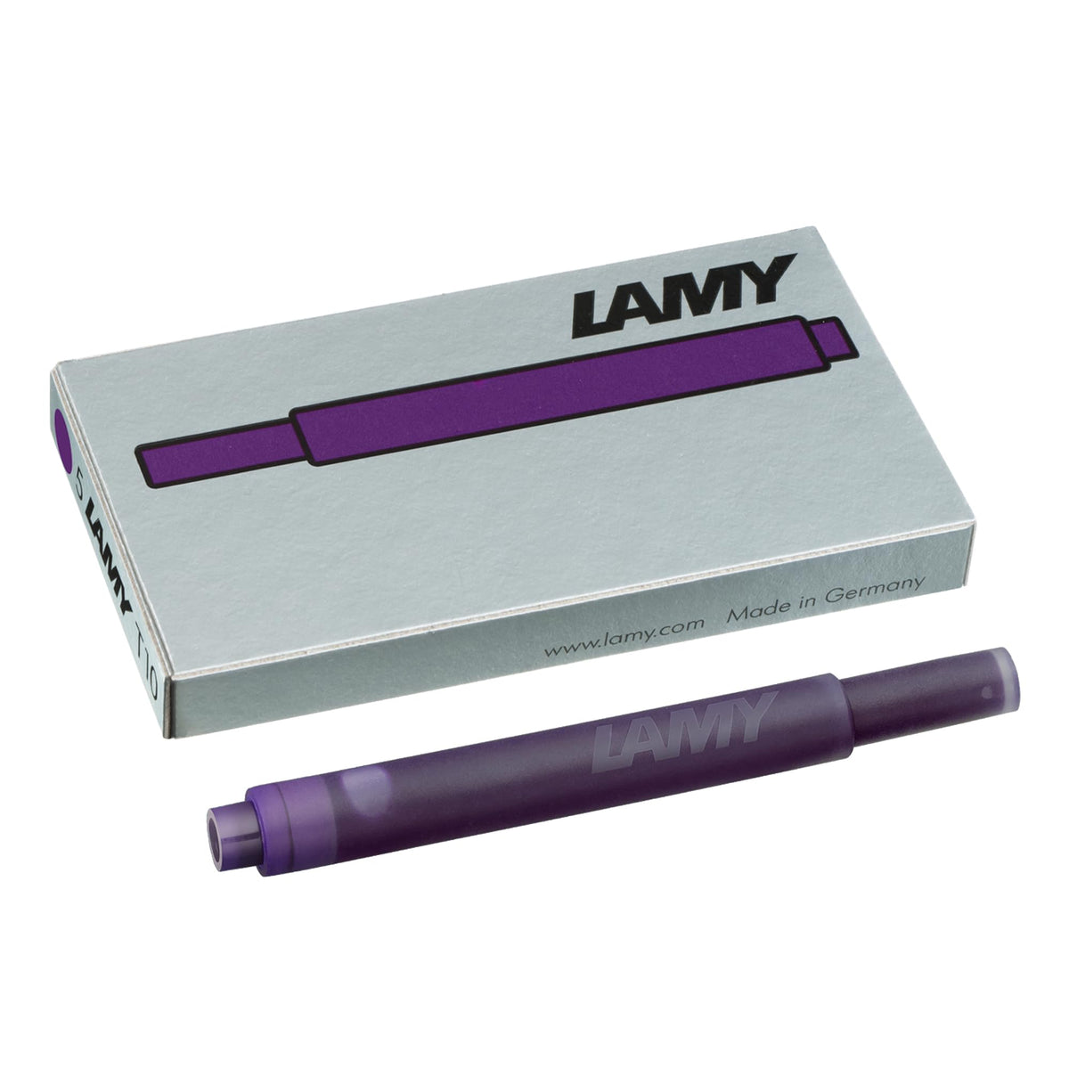 Cartuchos para Pluma Fuente Lamy 2 Cajas 5 Piezas