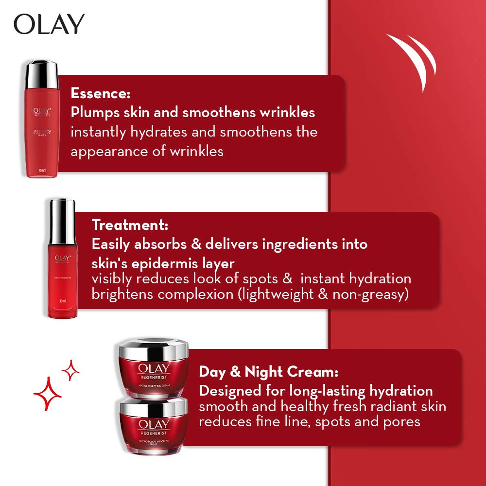 Olay Regenerist - Crema hidratante antienvejecimiento, 1.7 onzas