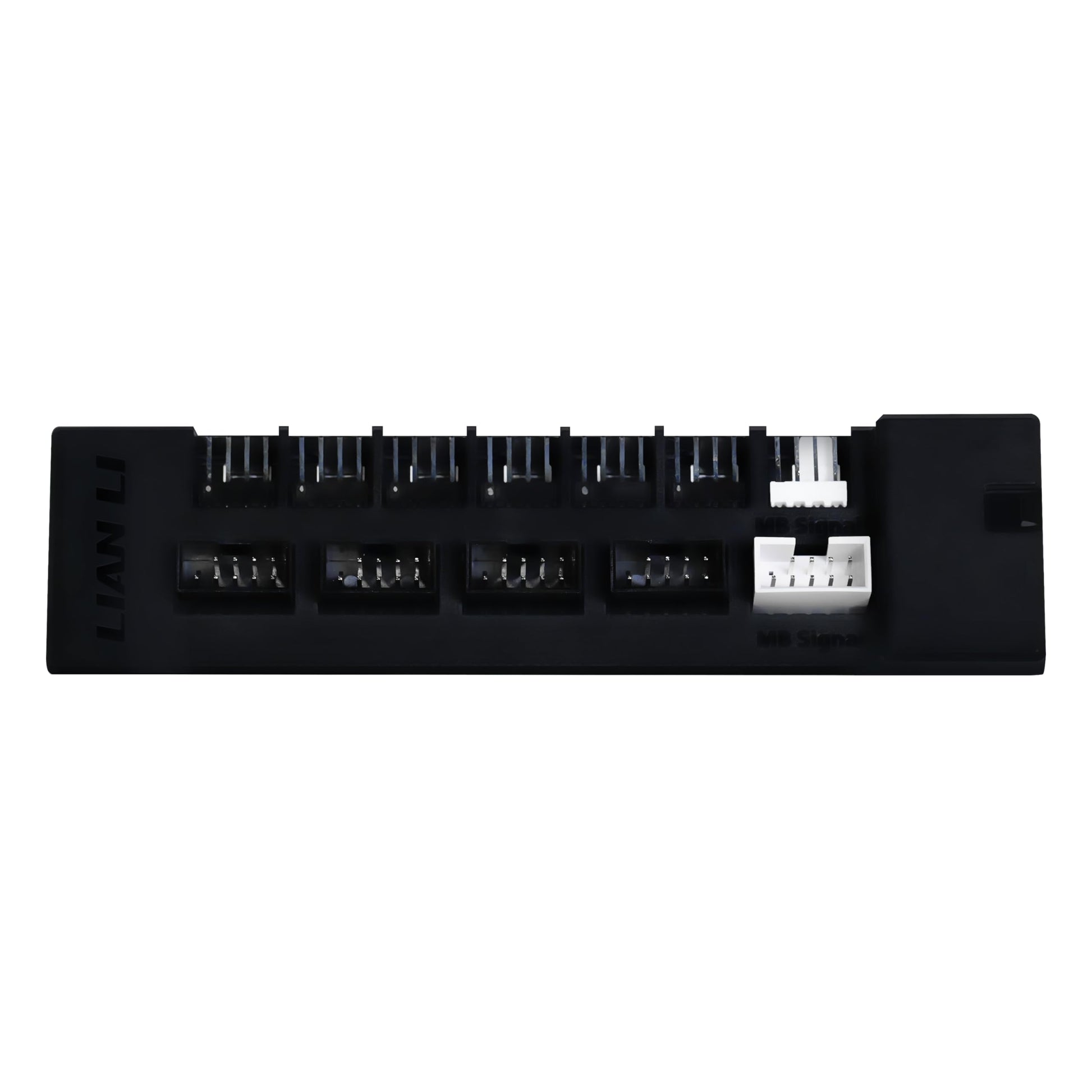 Lian Li Universal USB & PWM Hub de ventilador, driver de ventilador con 4 cabezales USB, 6 puertos de ventilador, montaje magnético, 5 V/4 pines, compatibilidad de carcasa universal para PSU/placa