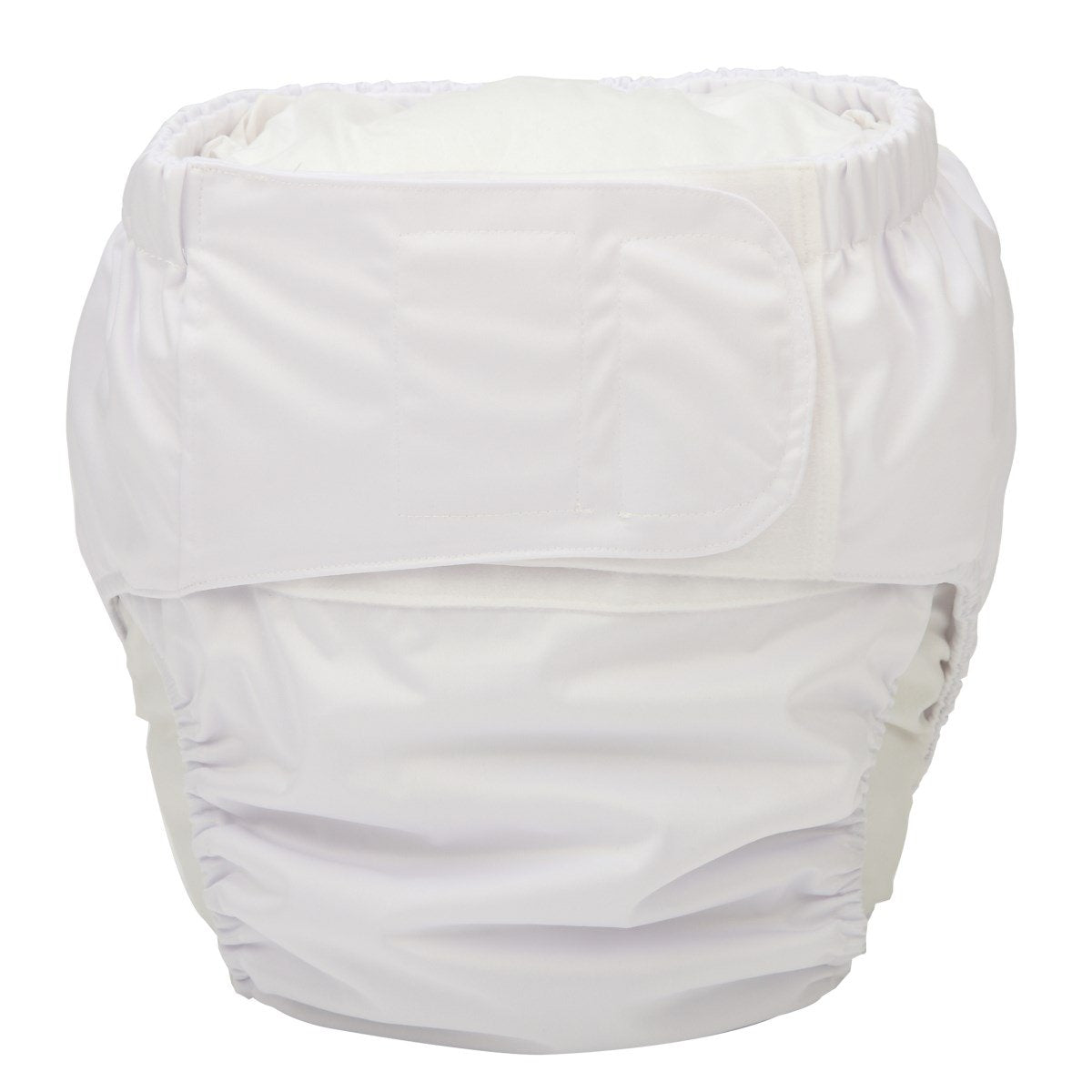 Sigzagor - Pañal de tela reutilizable para adultos y adolescentes, lavable para incontinencia con discapacidad, White (Large 26in to 50in)