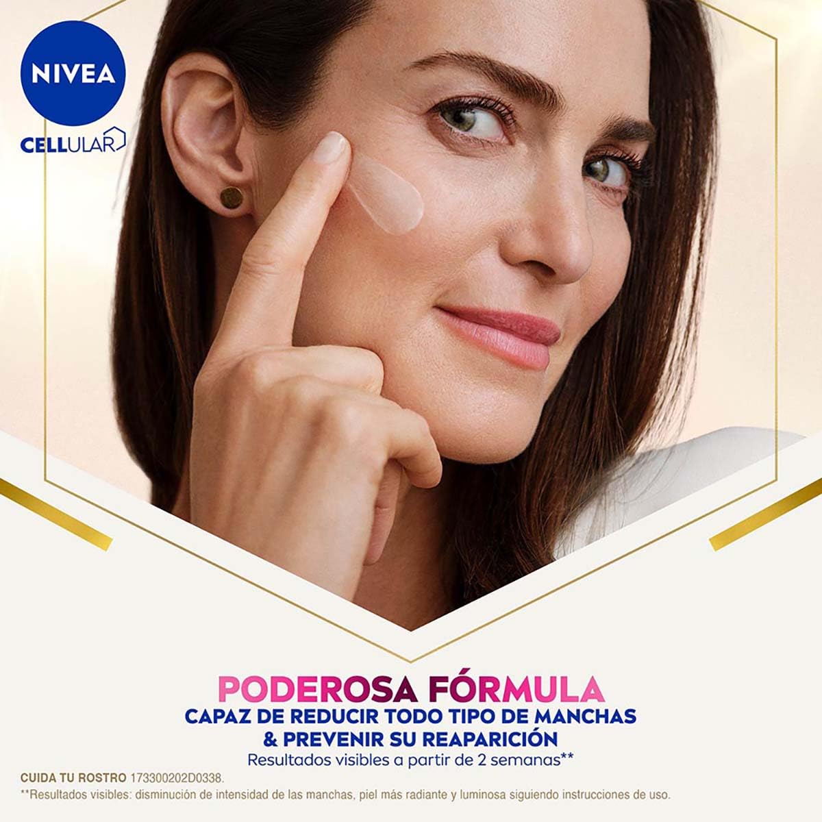 NIVEA Kit Anti-manchas Rutina Facial Luminous 630 (3 piezas), Enriquecida con Ácido Hialurónico Serum facial + Fluido facial con Vitamina E y FPS50 + Contorno de Ojos Anti-ojeras
