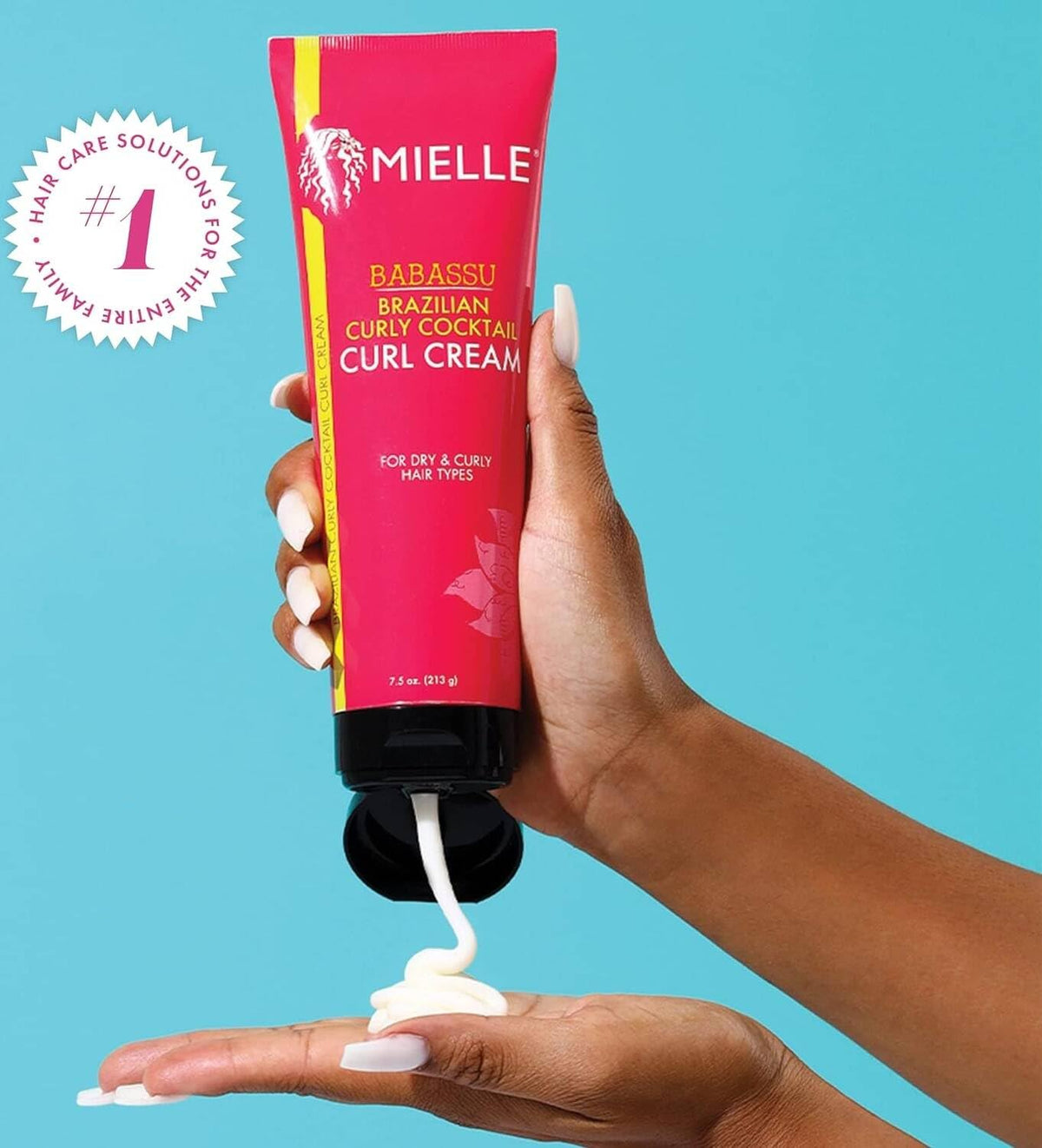 Mielle Organics Brazilian Curly Cocktail Curl Cream (7.5 oz.)