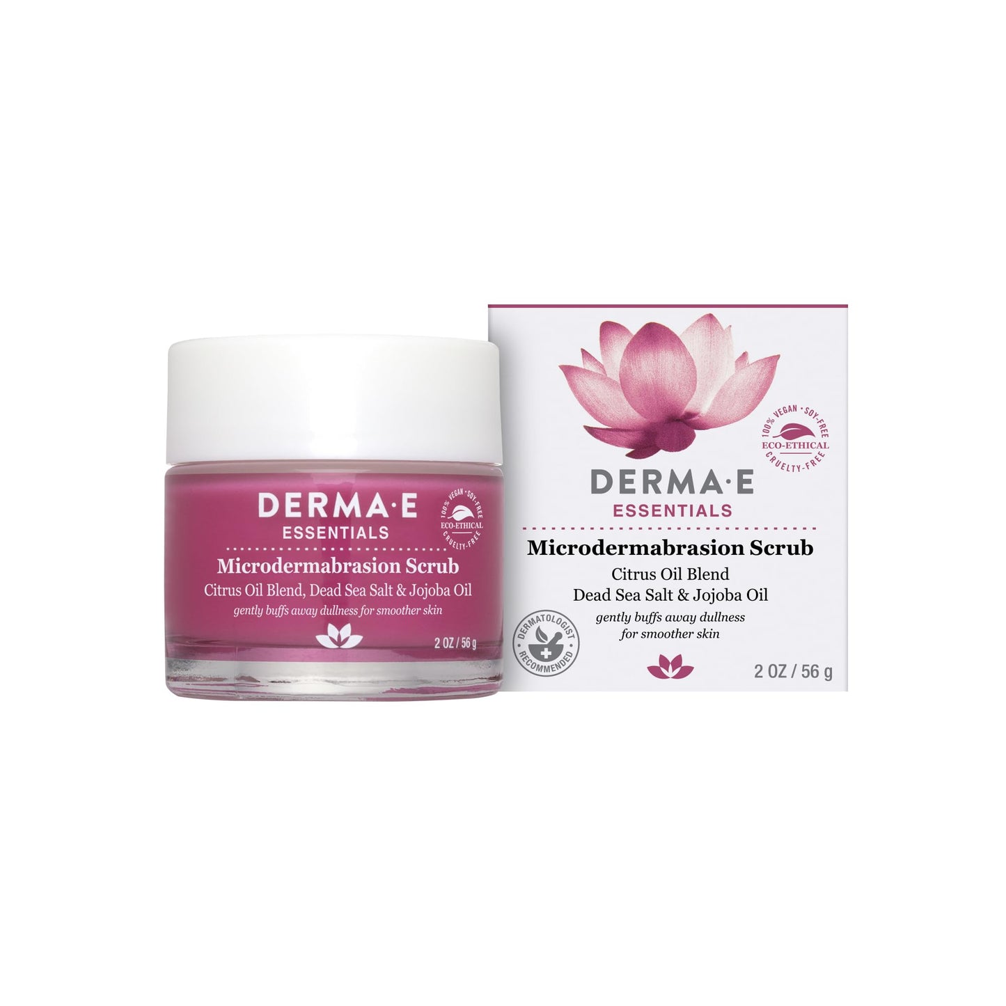 Derma-E Microdermabrasion Scrub Unisex Scrub 2 oz