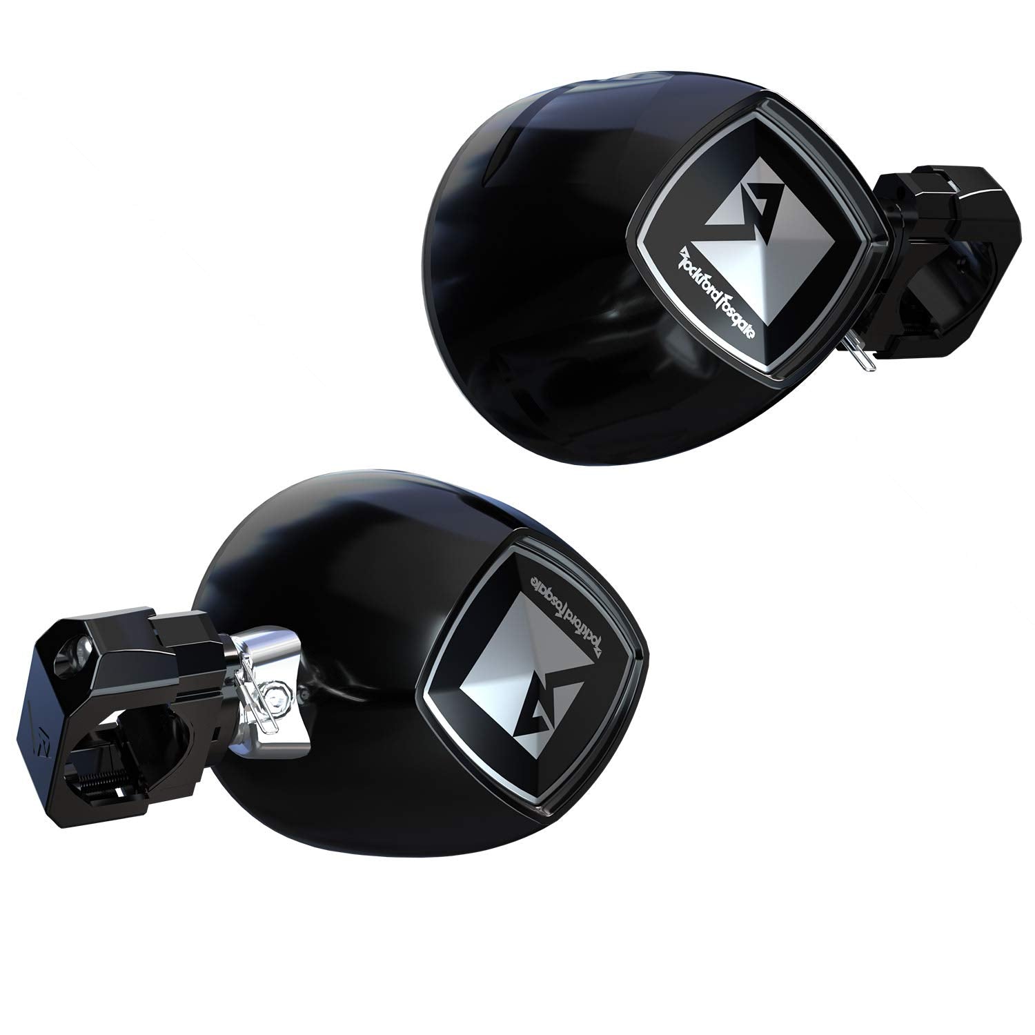 Polaris Off Road - Altavoces traseros de Rockford Fosgate 2883945, Negro, Coaxial, 6.5 pulgadas, 50 vatios, IP67, UTV, Unisex