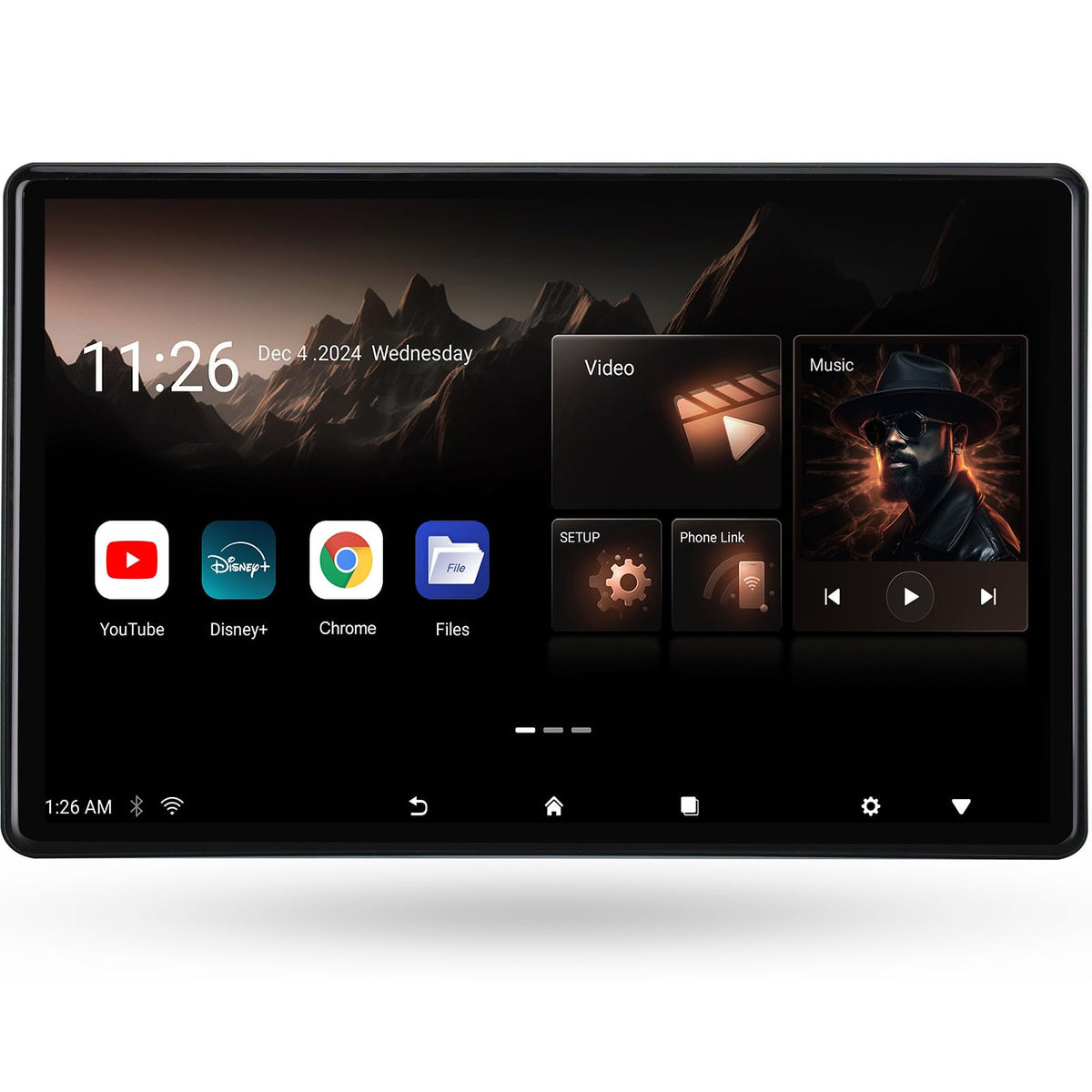 Monitor de Reposacabezas Seventour 14 Pulgadas 4K Android 13 para Entretenimiento en Coche