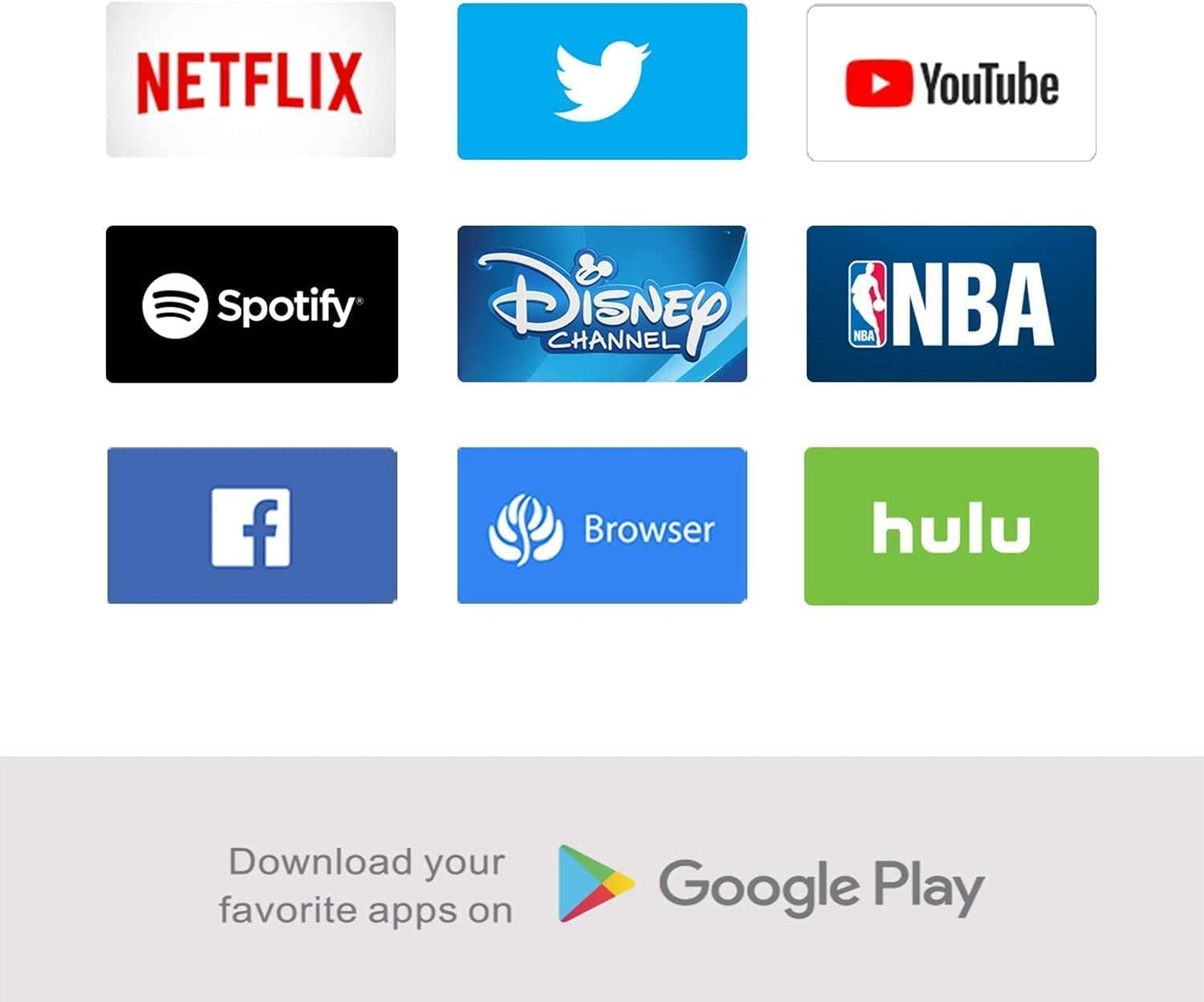 Televisor Android SANSUI 55" UHD 4K con Google Assistant y Control de Voz WiFi