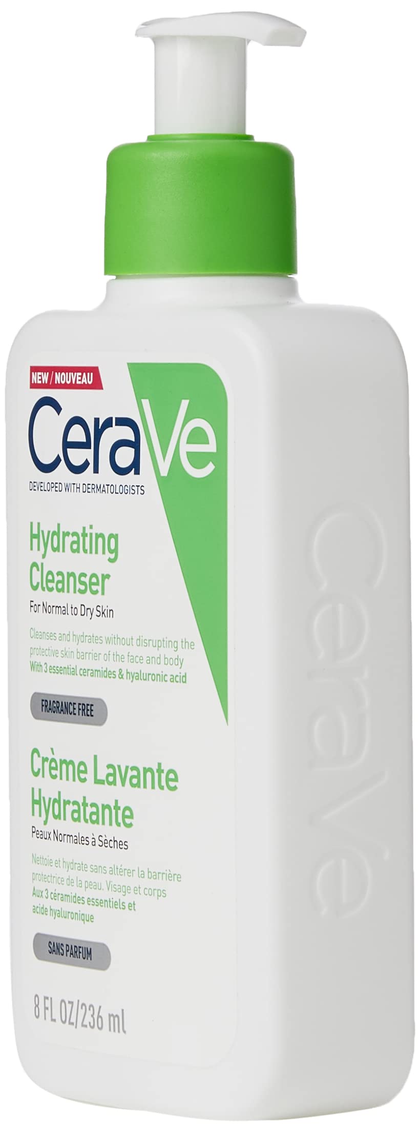 Cerave Sa Crema Alisadora Anti - Rugosidades |340Gr| Crema Exfoliante De Uso Corporal Para Piel Aspera Y Rugosa + Limpiadora Hidratante |237ml| Limpiador facial diario para piel seca