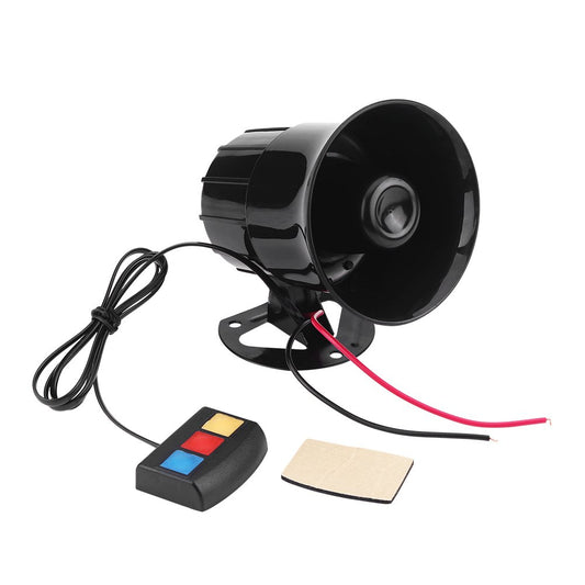 Bocina para Motocicleta 12V 30W 3 Sonidos de 110 dB