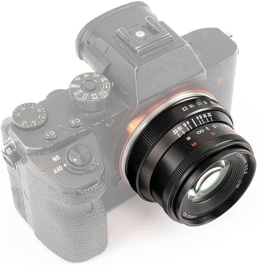 Lente de Retrato APS-C 35mm F1.2 II 7artisans Enfoque Manual para Montura FX Fujifilm X-Cámara