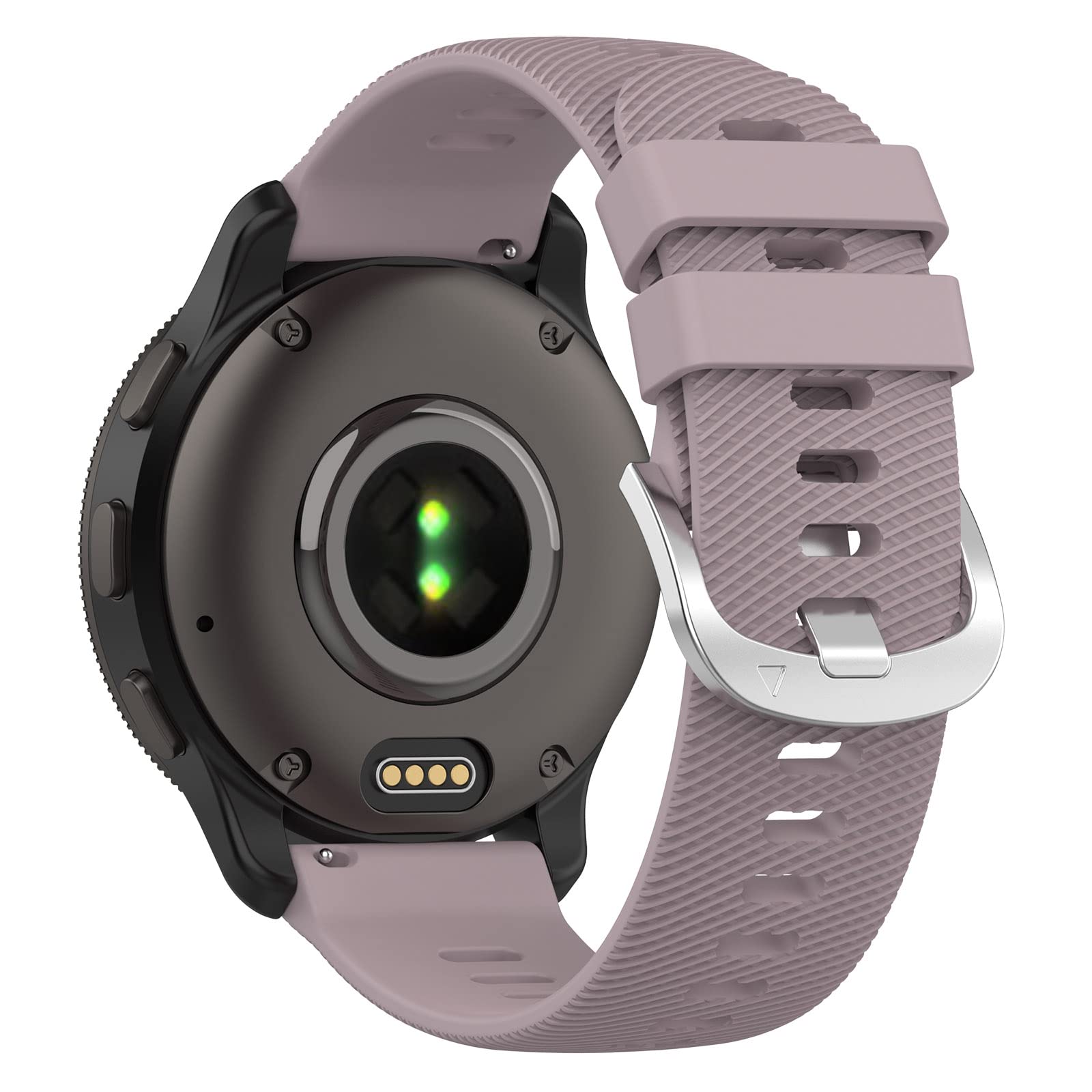 Correas De Reloj Waekethy Rosa Morado Gris Compatible con Garmin Vivoactive y Venu