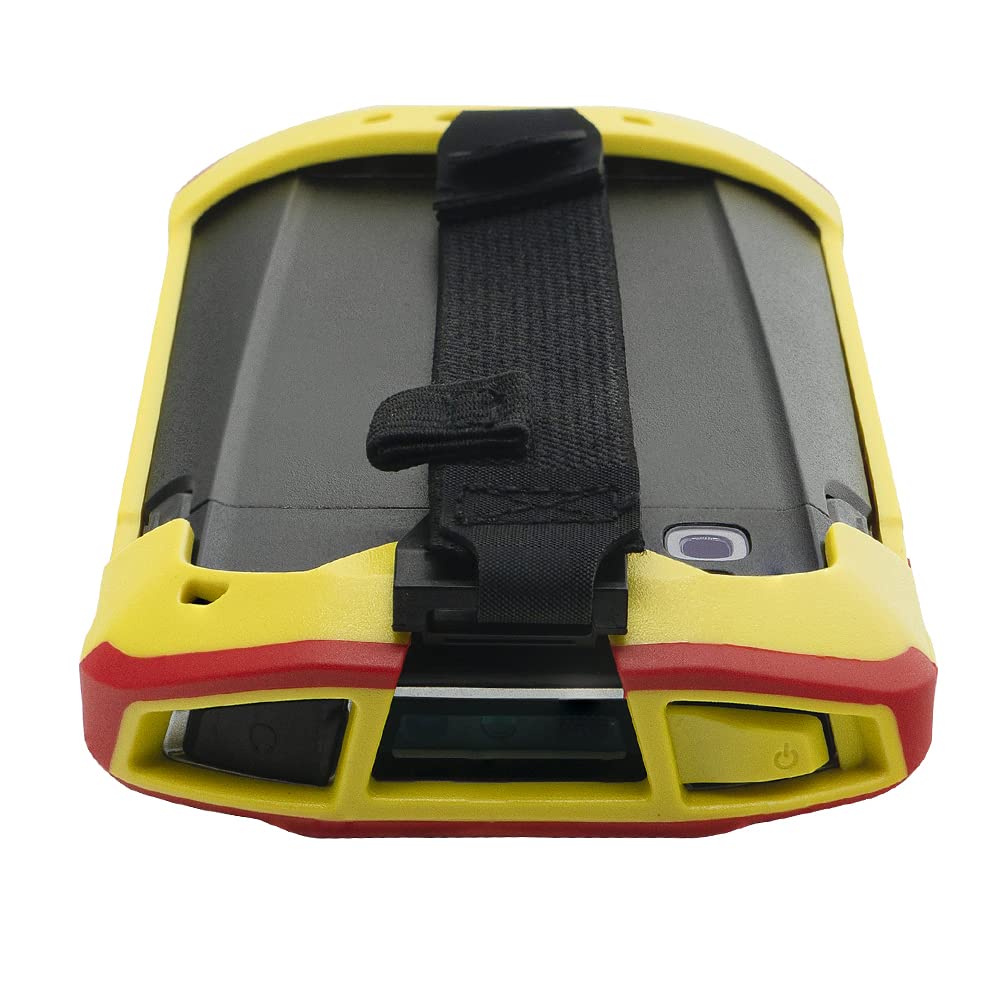Funda Protectora IYOUBOL Rojo y Amarillo con Correa de Mano para Zebra TC51 TC510K TC52 TC56 TC57 TC57X TC52X TC5X