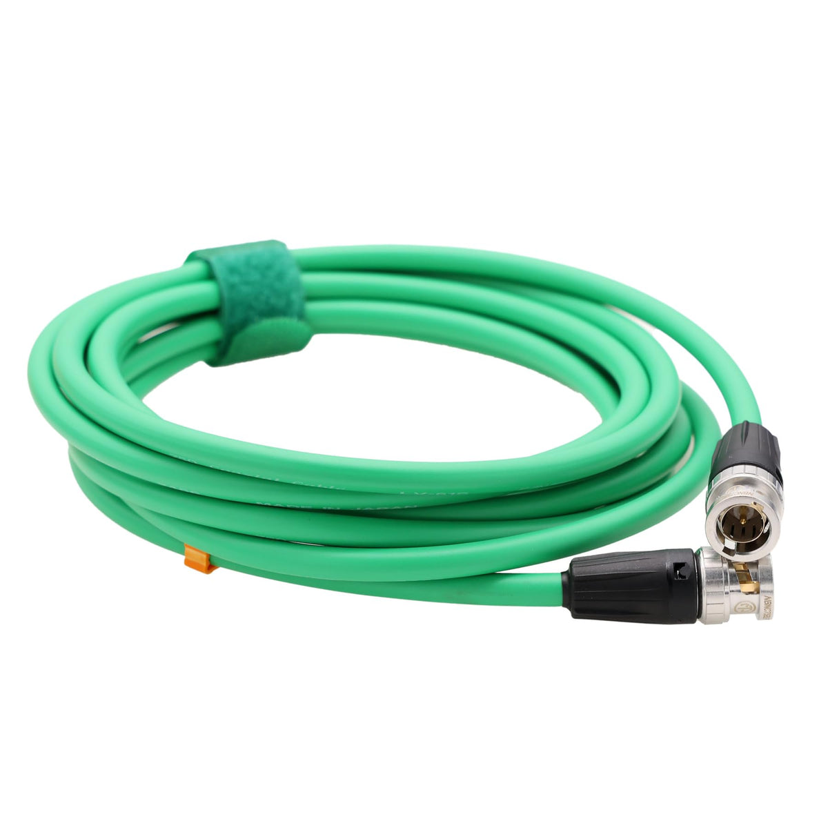 Cable Coaxial de Vídeo HT Canare Verde 3M SDI 4K Blindado Flexible para Monitor de Cámara