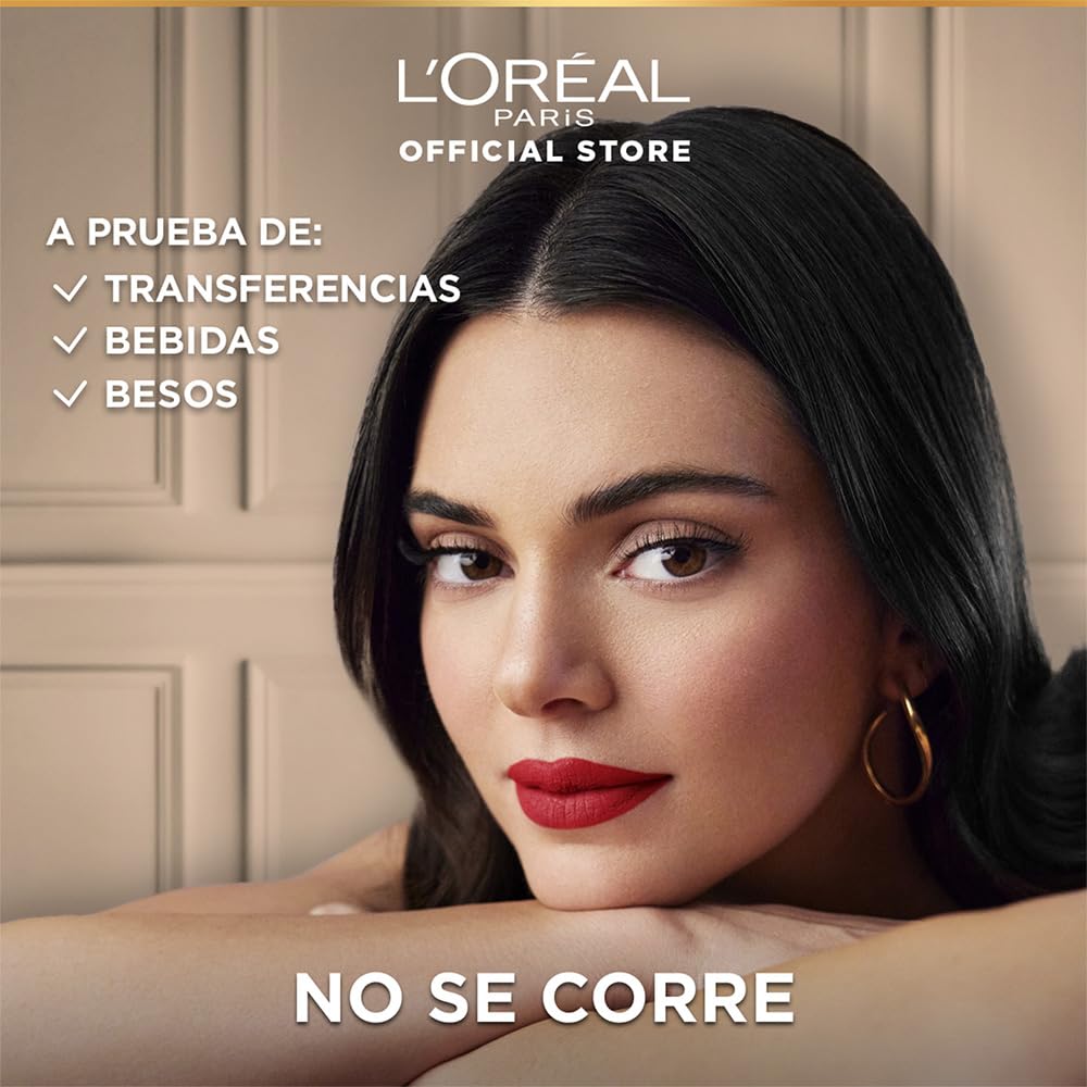 L'Oréal Paris, Infallible Le Matte Resistance, Labial Líquido Mate Larga Duración 16hr, Color Intenso con Ácido Hialurónico, Tono True Love 420, 5ml