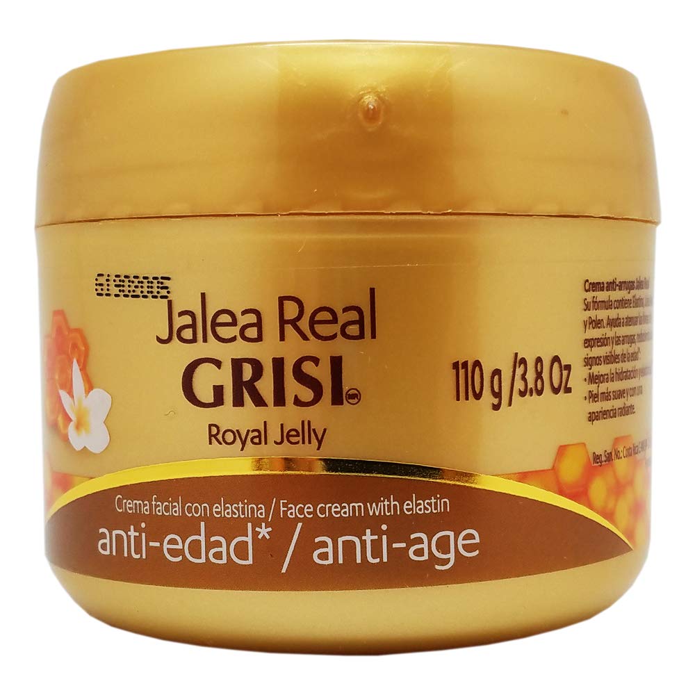 Jalea Real Anti Aging Anti Wrinkles Moisturizing Cream with Elastin 3.8 Oz. by Grisi