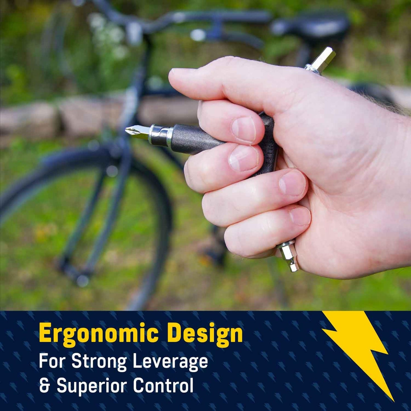 Herramienta de Mantenimiento para Bicicletas White Lightning Blanco 6 en 1