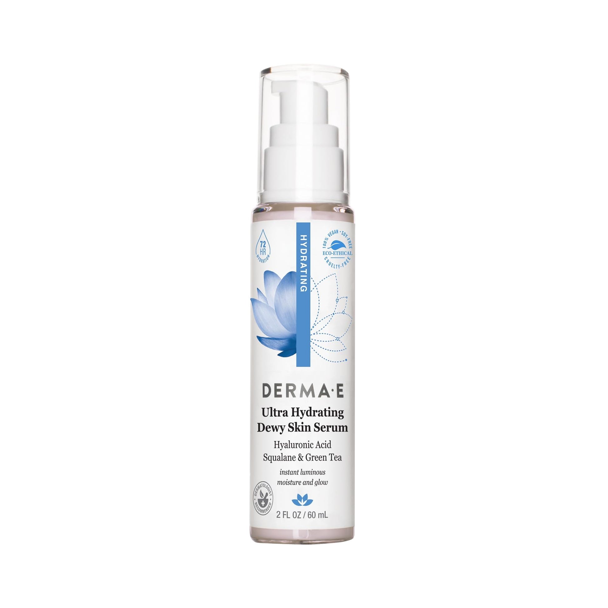 DERMA-E Hydrating Serum with Hyaluronic Acid, 2 oz