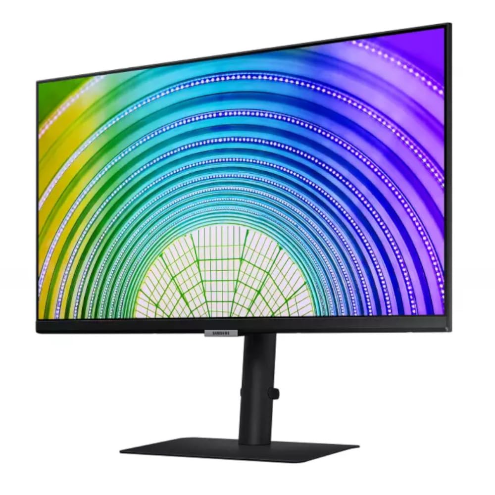 Monitor Samsung QHD 24 Pulgadas con Panel IPS y USB Tipo-C Máxima Conectividad
