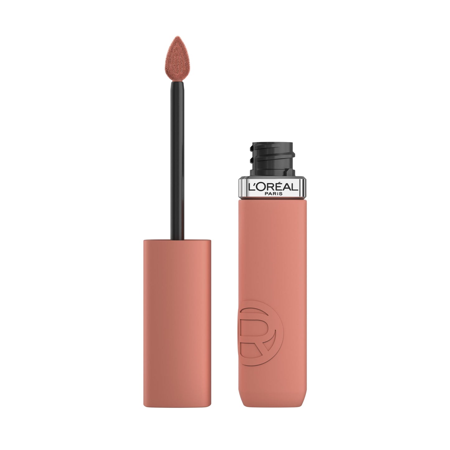 L'Oréal Paris, Infallible Matte Resistance Nudes, Labial Líquido Mate Larga Duración 16hr, Color Intenso con Ácido Hialurónico, Tono Worth It 601, 5ml