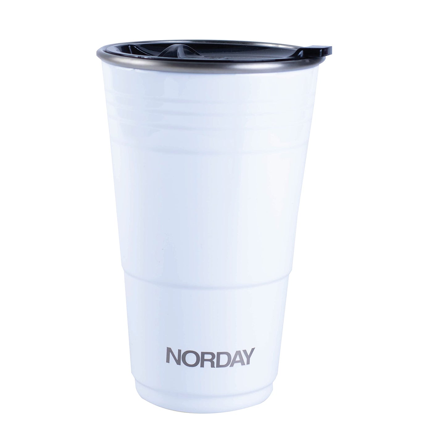 Termo de Acero Inoxidable Norday Blanco Doble Pared para Fiesta