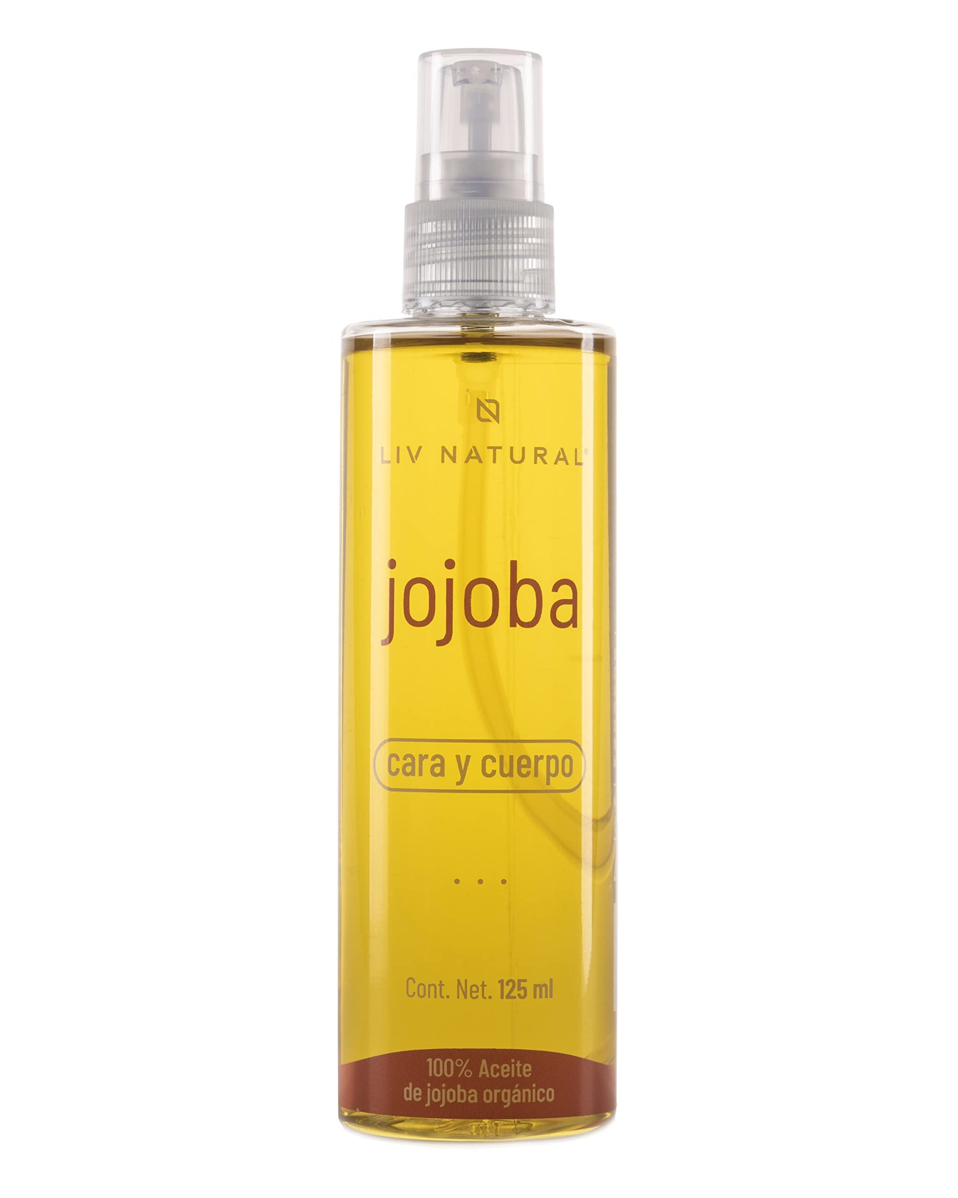 LIV NATURAL Set de Aceite de Almendras dulces y Aceite de Jojoba 100% puro. 125 ml cada uno