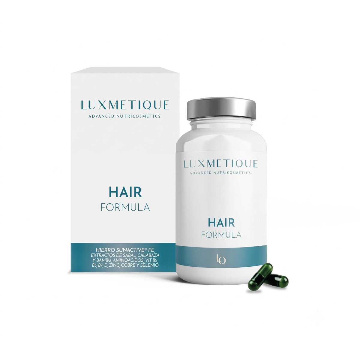 Cápsulas Luxmetique Hair Formula 60 Cápsulas