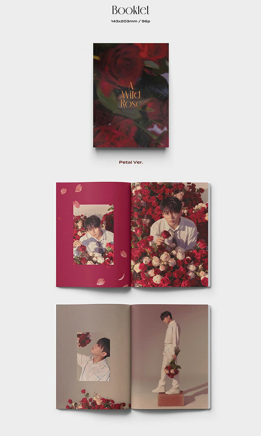 Álbum Mini 3ra Edición Super Junior Ryeowook Rose Petal Prickle Set